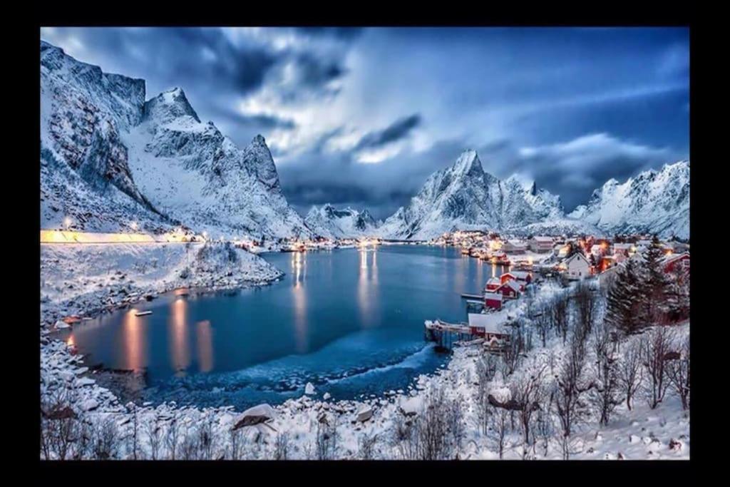 Reine Retro Villa - Cozy Villa With A Fantastic View Eksteriør bilde