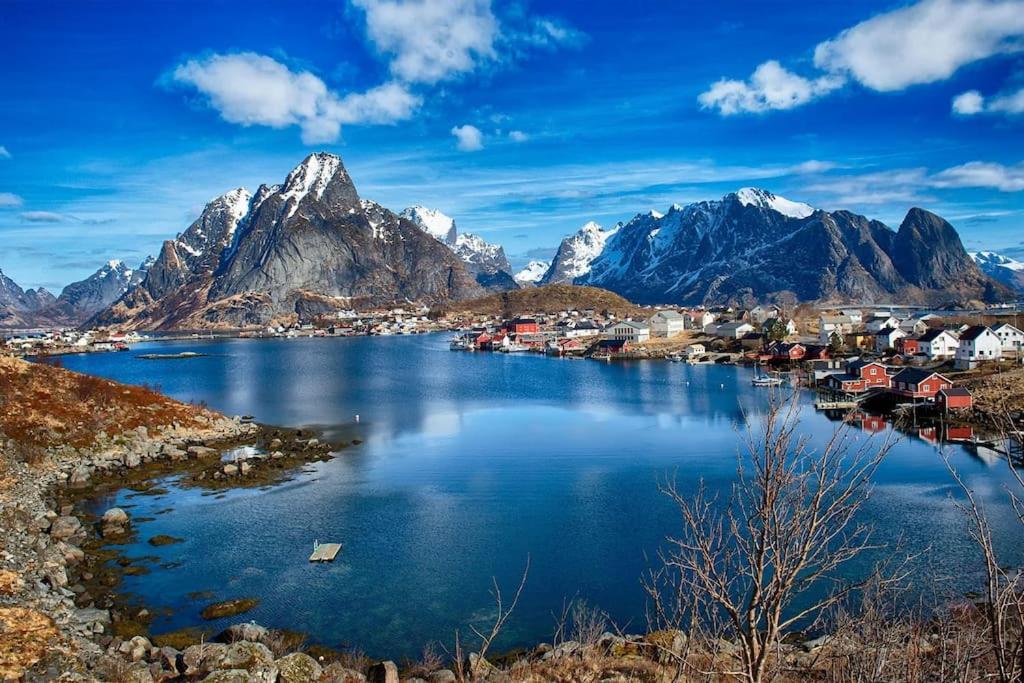 Reine Retro Villa - Cozy Villa With A Fantastic View Eksteriør bilde