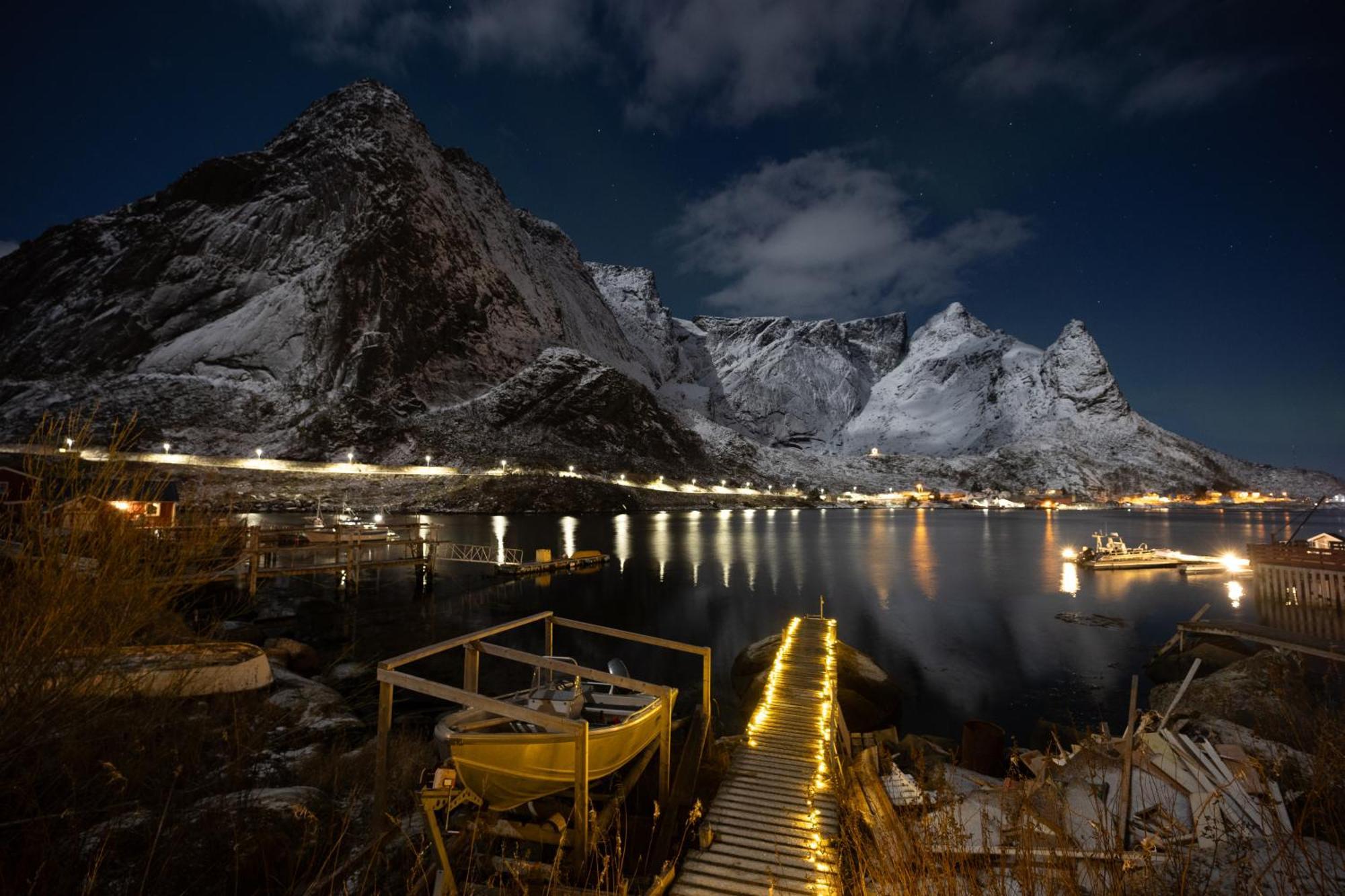 Reine Retro Villa - Cozy Villa With A Fantastic View Eksteriør bilde