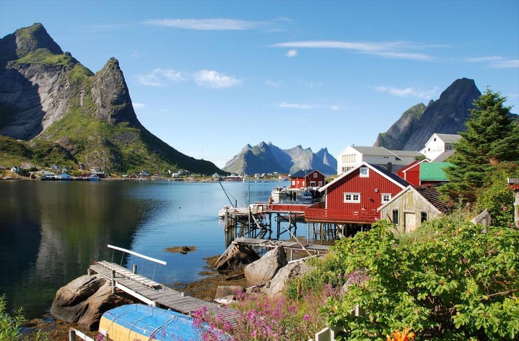 Reine Retro Villa - Cozy Villa With A Fantastic View Eksteriør bilde